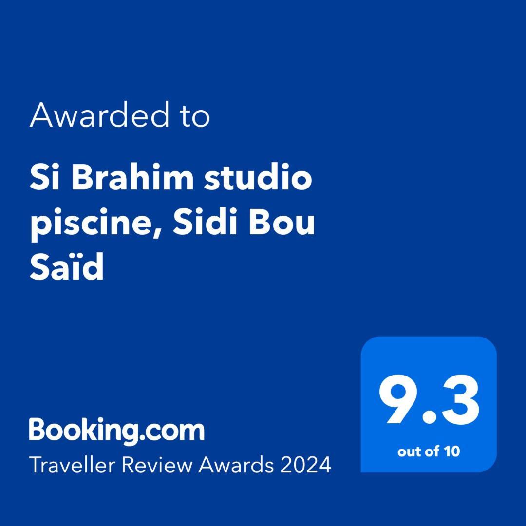 Si Brahim Studio Piscine, Sidi Bou Ali Exterior foto